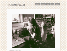 Tablet Screenshot of karenpaust.com